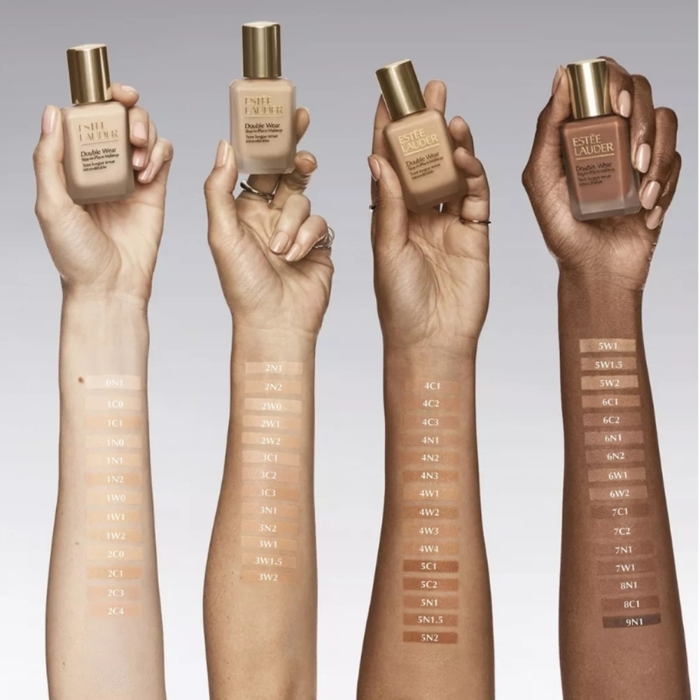 Estee Lauder Double Wear Stay In Place Makeup: Warm Porcelain (1W0), NIB - Picture 8 of 10